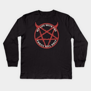 best star vintage best star vintage my life with the thrill kill kult Kids Long Sleeve T-Shirt